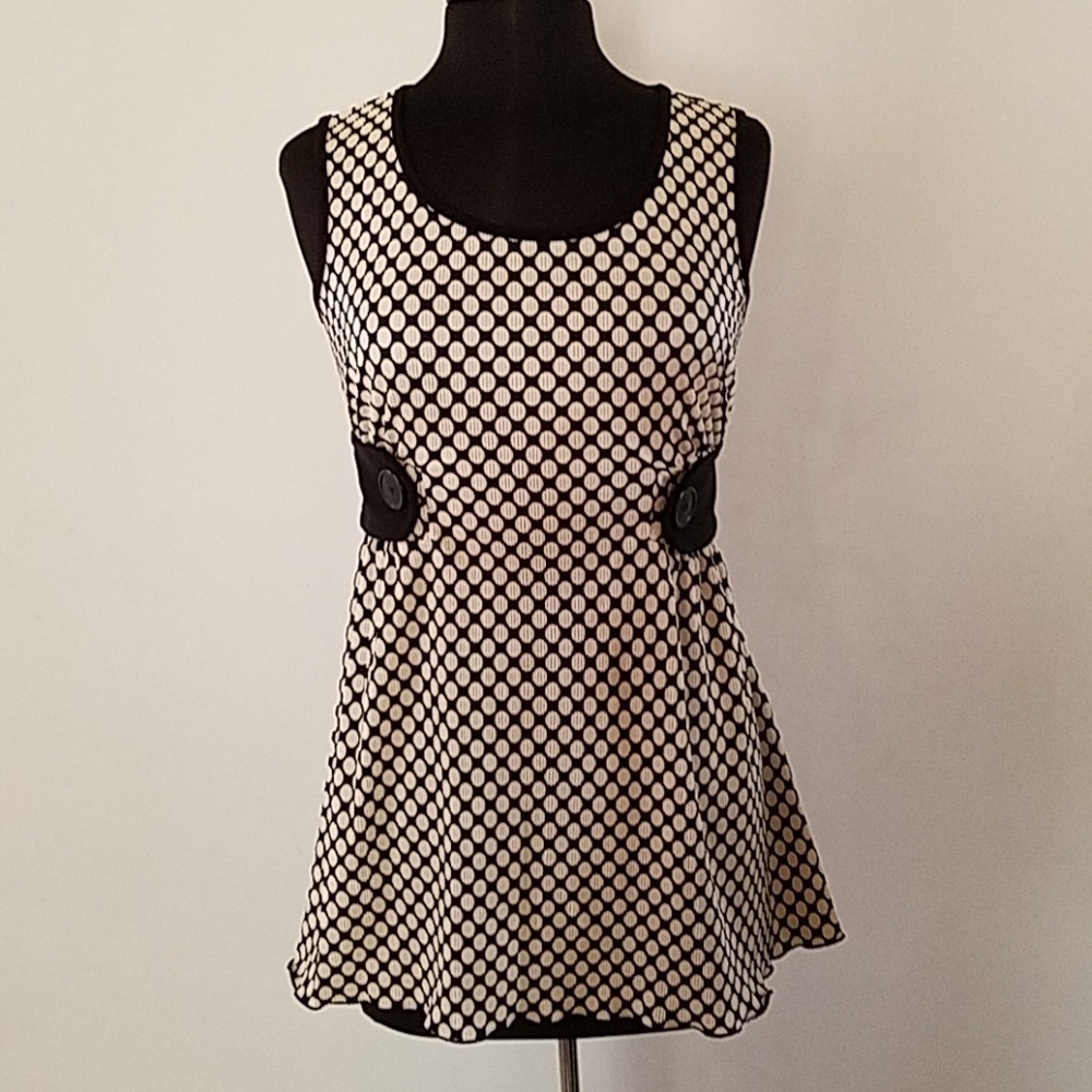 Offers 👍 White Polka Dot Blouse